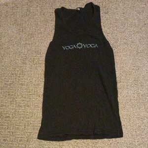 Black Yoga Yoga Tank Top